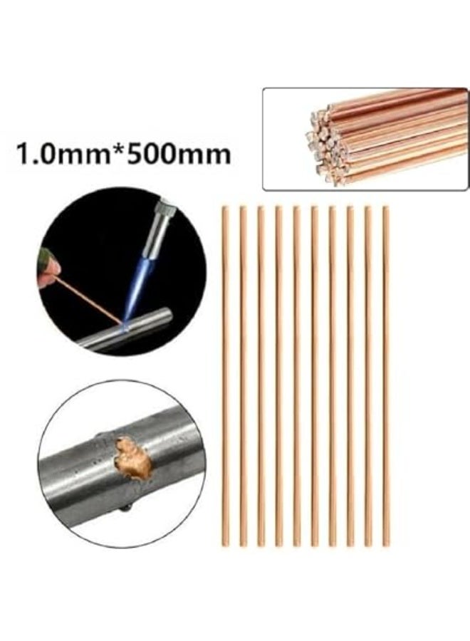 Electrical Copper Wire Rod 1.0mm – 99.9% Pure Copper (Length: 500mm, 20PCS per Pack) - Image 1