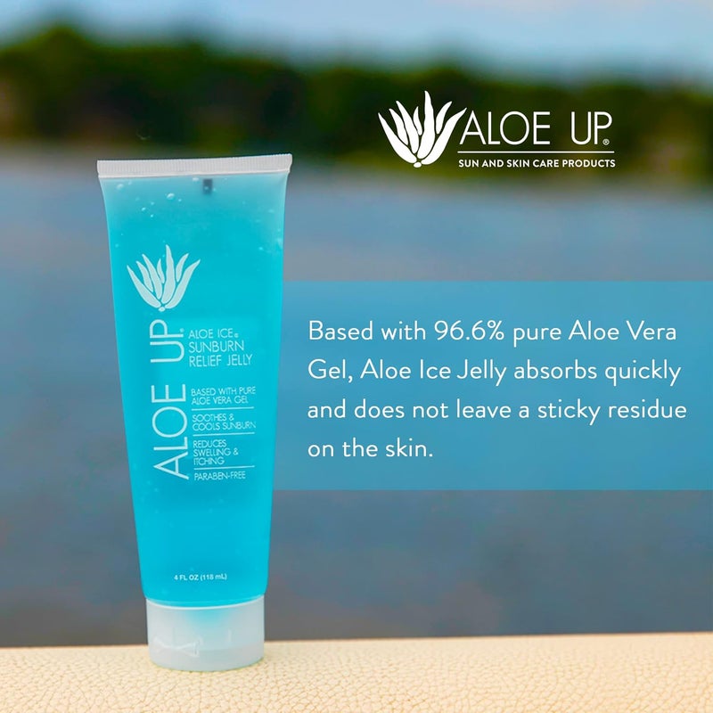 ALOE UP Aloe Ice Sunburn Relief Jelly 4oz - Image 5