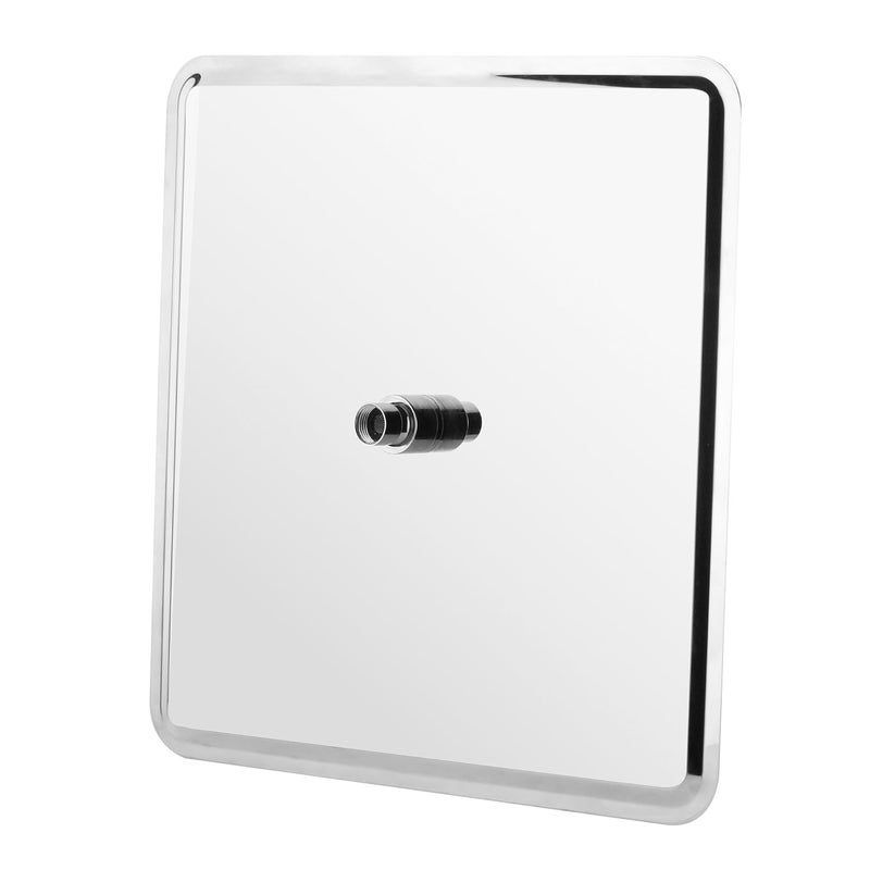 hindware دش مطري رقيق مربع 400 مم من هندوير بالكروم - Image 3