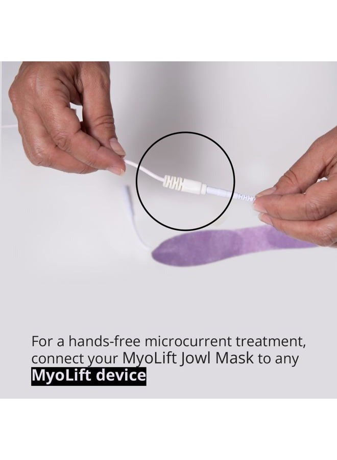 myolift ™ قناع الفك: تقنية الميكروكهرباء لخط الفك المثالي | يقلل من الشيخوخة والتجاعيد | سهل الاستخدام | نتائج دائمة ومرئية | بشرة خالية من العيوب | قابلة لإعادة الاستخدام - Image 4