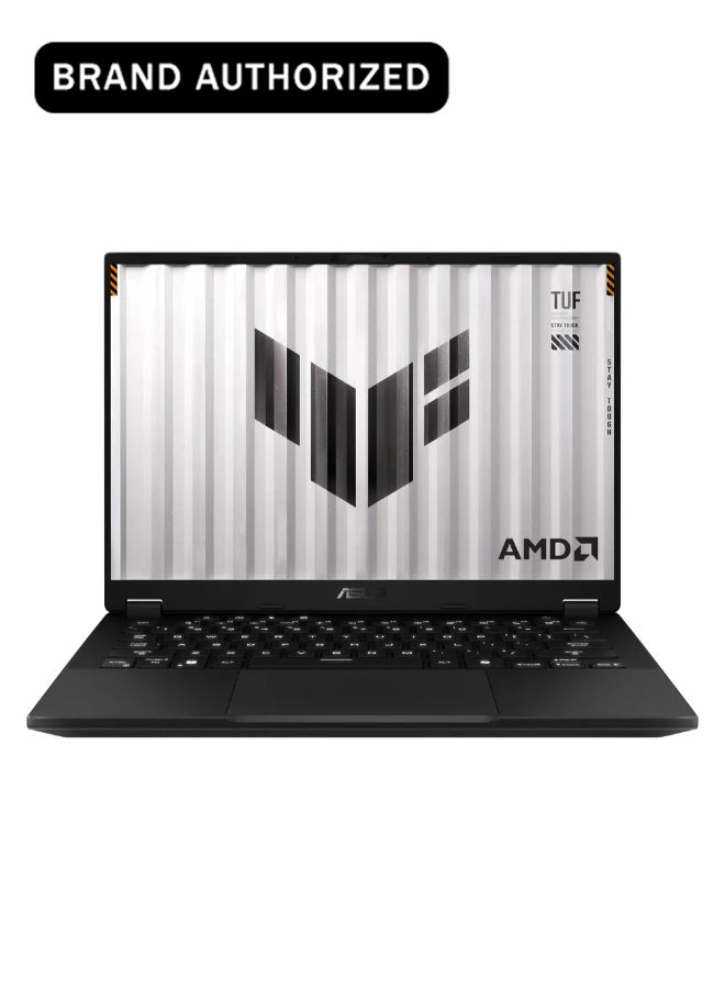 TUF Gaming A14 Gaming Laptop, AMD Ryzen AI 7 350 Processor, 16GB RAM, 1TB SSD, 8GB NVIDIA RTX 5060, 14" 2.5K WQXGA 165Hz Display, Windows 11 Home, Backlit English & Arabic Keyboard, Jaeger Grey, 1 Year Warranty | FA401KM-G161W Jaeger Grey