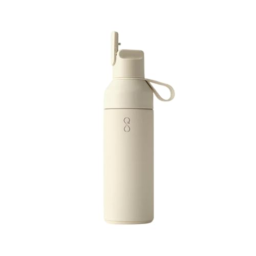 Ocean Bottle Go 17 oz | Stainless Steel Water Bottle | Reusable & Sustainable | Keeps Drinks Cold & Hot | Eco Friendly Gift (Sand Stone) - Image 2