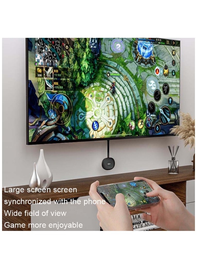 MiraScreen G18 Wireless HD Home TV Screen Projector, 2.4G+5G 4K (Black) - Image 3