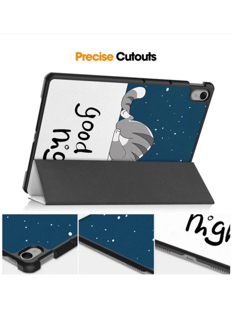 غطاء PU جلدي قابل للطي لجهاز Huawei MatePad 11.5 بوصة موديل 2023 (BTK-W00) - غطاء واقي أنيق، خفيف الوزن، مقاوم للصدمات مع ميزة النوم/الاستيقاظ التلقائي، حامل قابل للتعديل، وإغلاق مغناطيسي. - Image 2