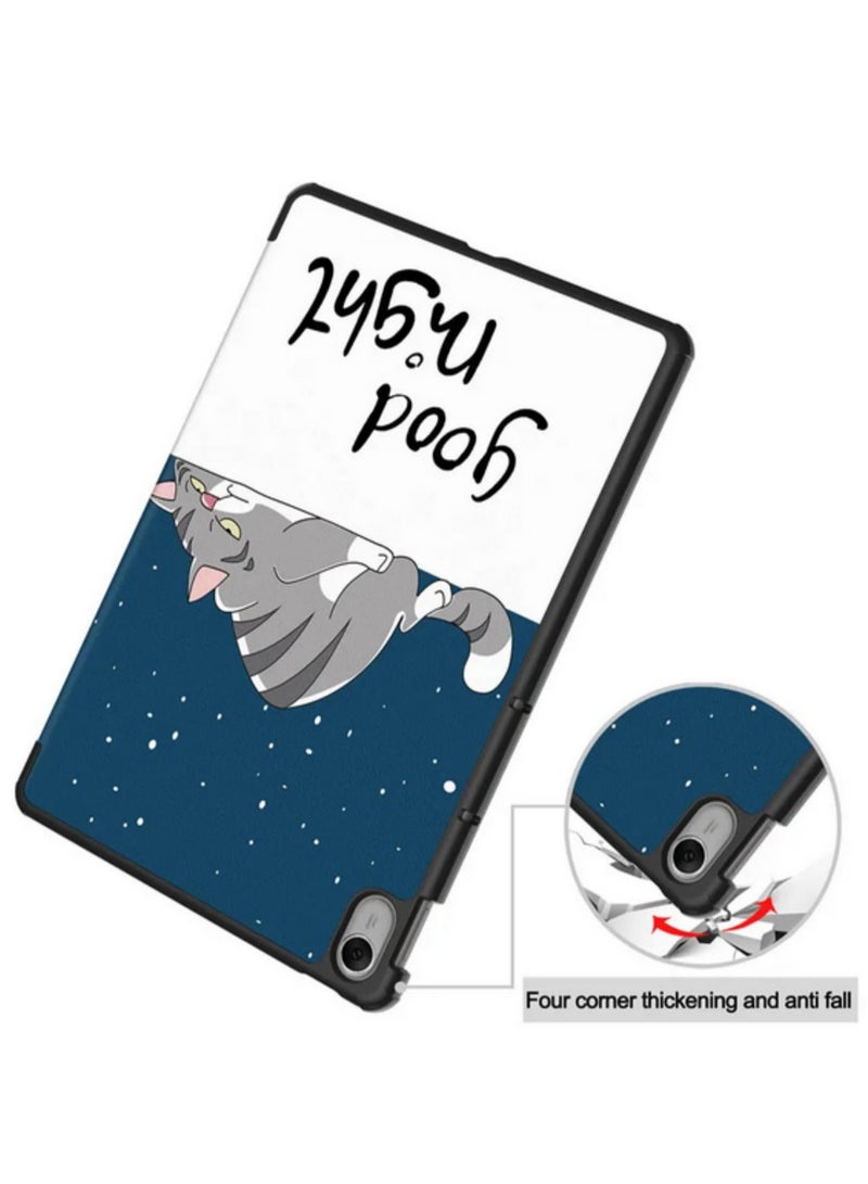 غطاء PU جلدي قابل للطي لجهاز Huawei MatePad 11.5 بوصة موديل 2023 (BTK-W00) - غطاء واقي أنيق، خفيف الوزن، مقاوم للصدمات مع ميزة النوم/الاستيقاظ التلقائي، حامل قابل للتعديل، وإغلاق مغناطيسي. - Image 3