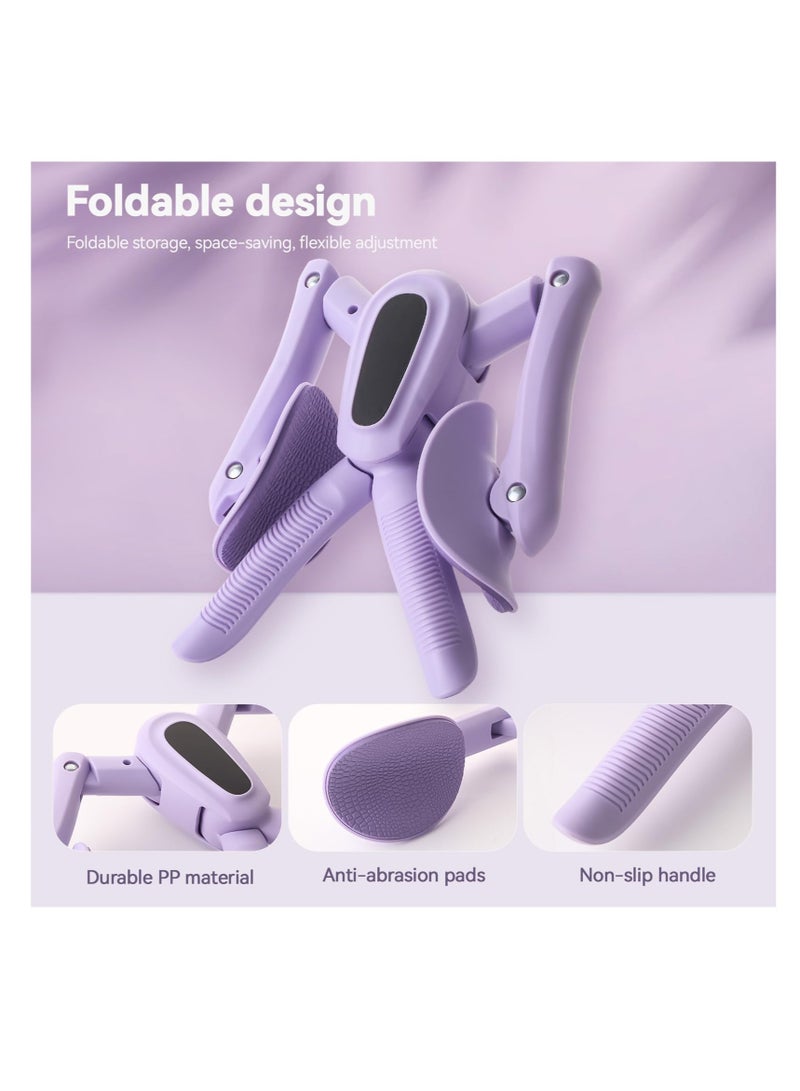 Excefore Pelvic Floor Strengthener for Women, Adjustable Thigh Muscle Trainer, Pelvic Floor Muscle Trainer, Foldable Thigh Toner Booty Trainer, for Thigh, Hip, Arm, Leg, Chest, Back Training - Image 2