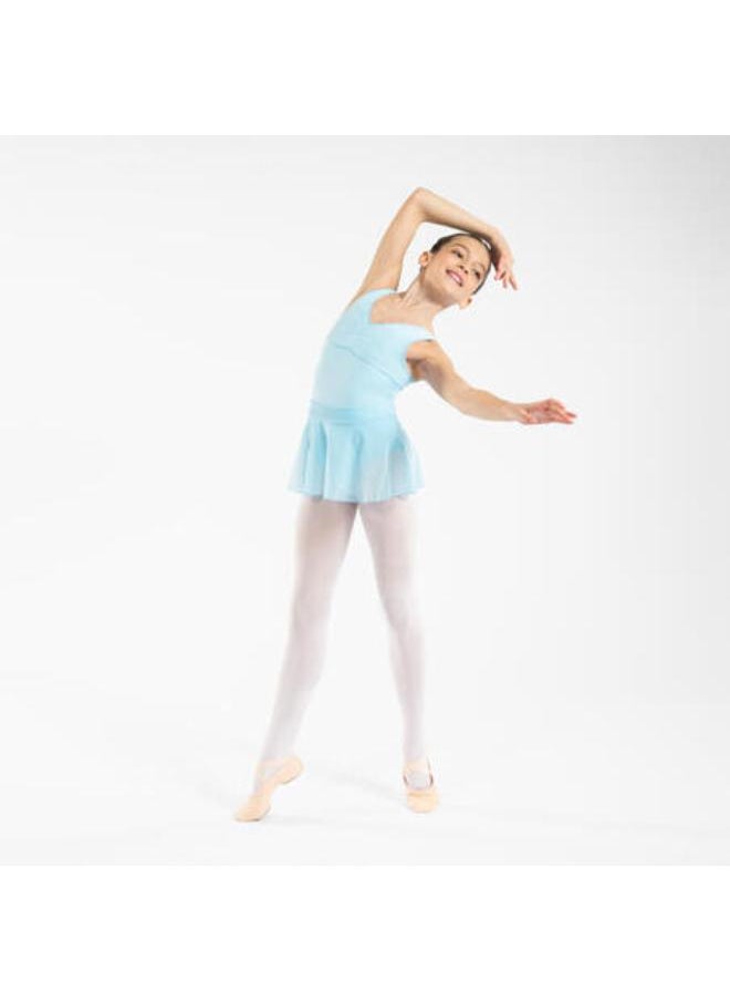 STAREVER Girls' Voile Ballet Skirt - Sky Blue  - Image 2
