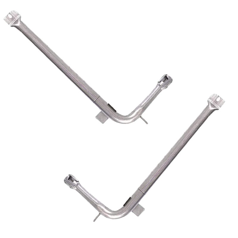 Burner Tube for Viking Appliance Oven Burner EVGIC305 VGIC365 VGRC605 VGSS480 Viking Range Parts PB050012 2Pack Pb050009 Stainless Steel Gas Replacement Parts