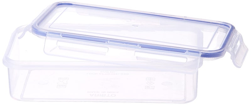 Aristo Lock & Fresh 220 Plastic Storage Container For Storing grains, pulses, rice, wheat etc - 900 ML, Transparent Clear, medium (LOCK&FRESH220) (22.5 x 13.5 x 6.5cm) - Image 3