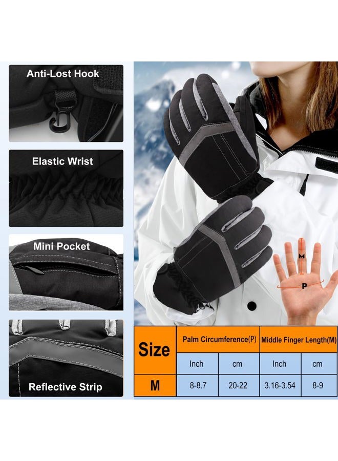 SVPRO Battery Operated Heating Gloves for Men and Women, Waterproof Electric Hand Warms Gloves, Battery Heated Glove Liners for Indoor Outdoor Hiking Cycling Skiing, Winter Warm Gloves for Hunting - Image 5