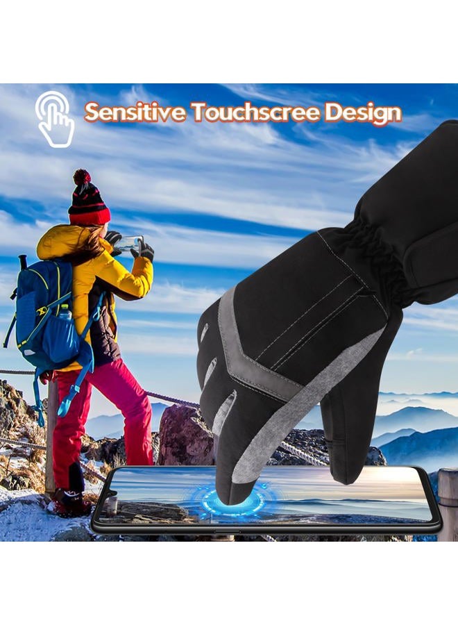 SVPRO Battery Operated Heating Gloves for Men and Women, Waterproof Electric Hand Warms Gloves, Battery Heated Glove Liners for Indoor Outdoor Hiking Cycling Skiing, Winter Warm Gloves for Hunting - Image 4