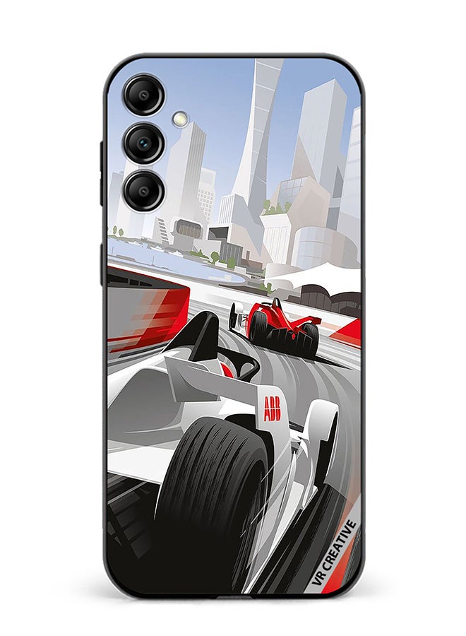 VR CREATIVE Protective Case Cover For Samsung Galaxy A15 5G/A15 F1 Car Racing Design Multicolour - Image 1