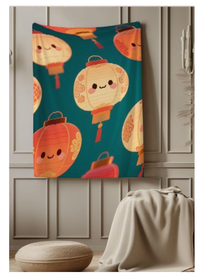 general Flannel thin blanket (warm and comfortable, suitable for sleep, gaming, dust removal and sandproof) 150cm*200cm - 987 - Image 4