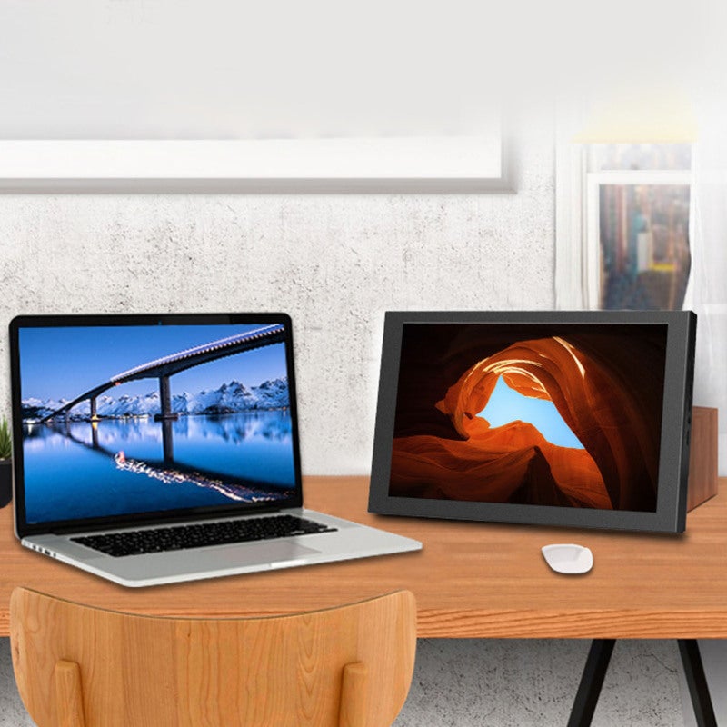 Portable Monitor 10Inch IPS Screen 178° Wide Viewing Angle - Plug And Play Strong Compatibility External Display for Home Office, Travel, Gaming, Car Use - Image 2