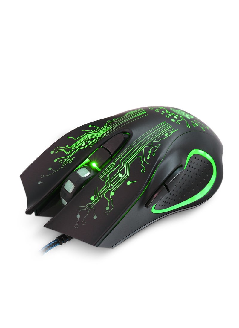 Datazone Wired Gaming Keyboard and Mouse Combo with RGB Lighting  - Image 3