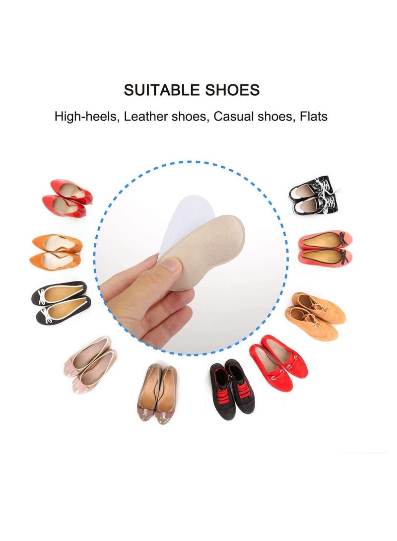 SYOSI 4 Pairs Heel Cushion Pad Shoe Grips Liner Insert for Shoes Too Big, Inserts Liners Loose Shoes, Preventing Slipping, Rubbing, Non-Slip - Image 3