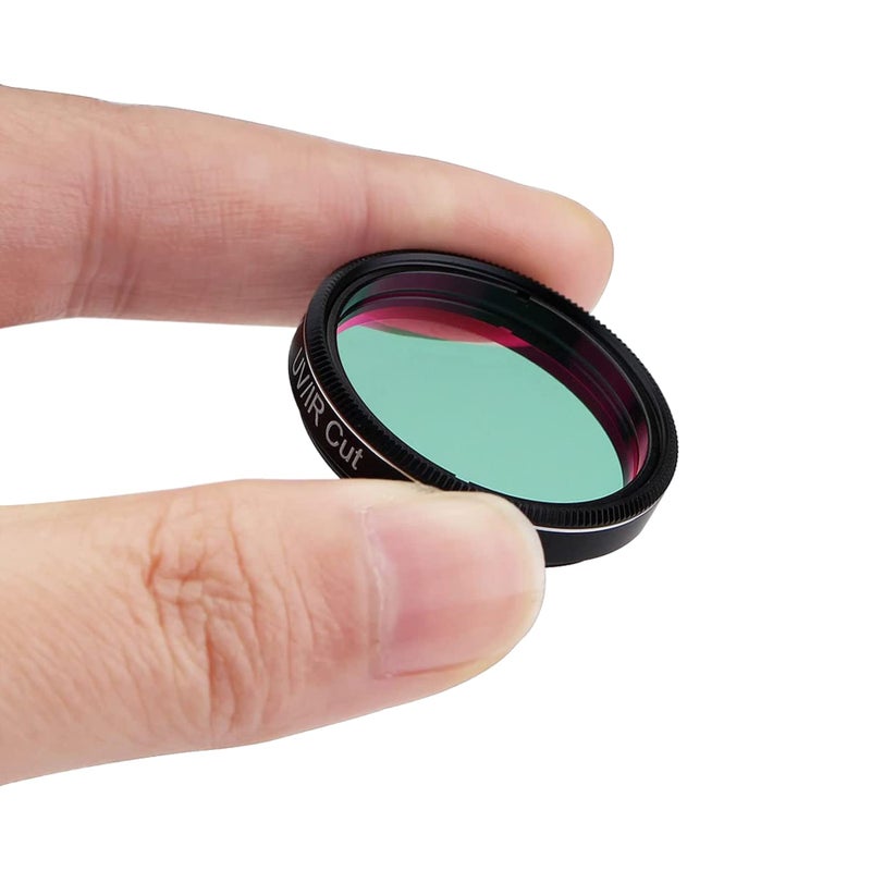 SVBONY فلتر SVBONY UV IR Cut Block فلتر الأشعة تحت الحمراء CCD كاميرا تداخل فلتر UV 1.25 بوصة خيط لكاميرا DSLR تلسكوب مع محول ويب كام - Image 3