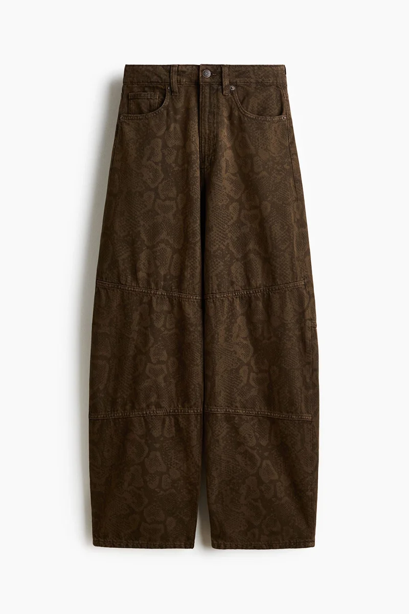 Barrel High Waist Jeans