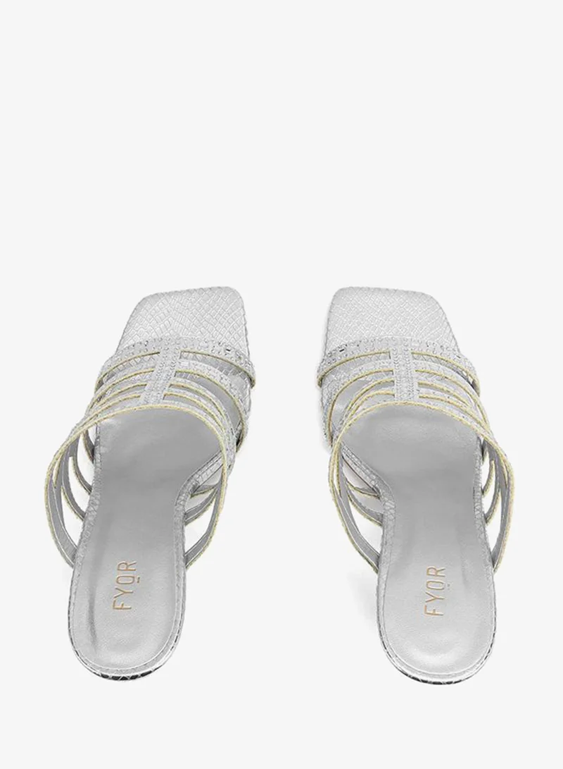 Fyor  Shiny Mule Sandal HL 176 for Women | Best Price UAE