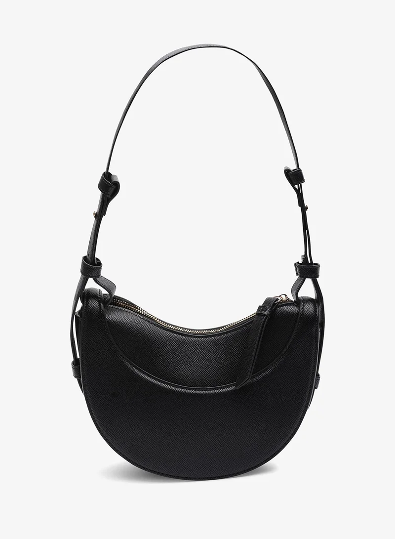 Where's That From Envie Crescent Faux Leather Shoulder Bag