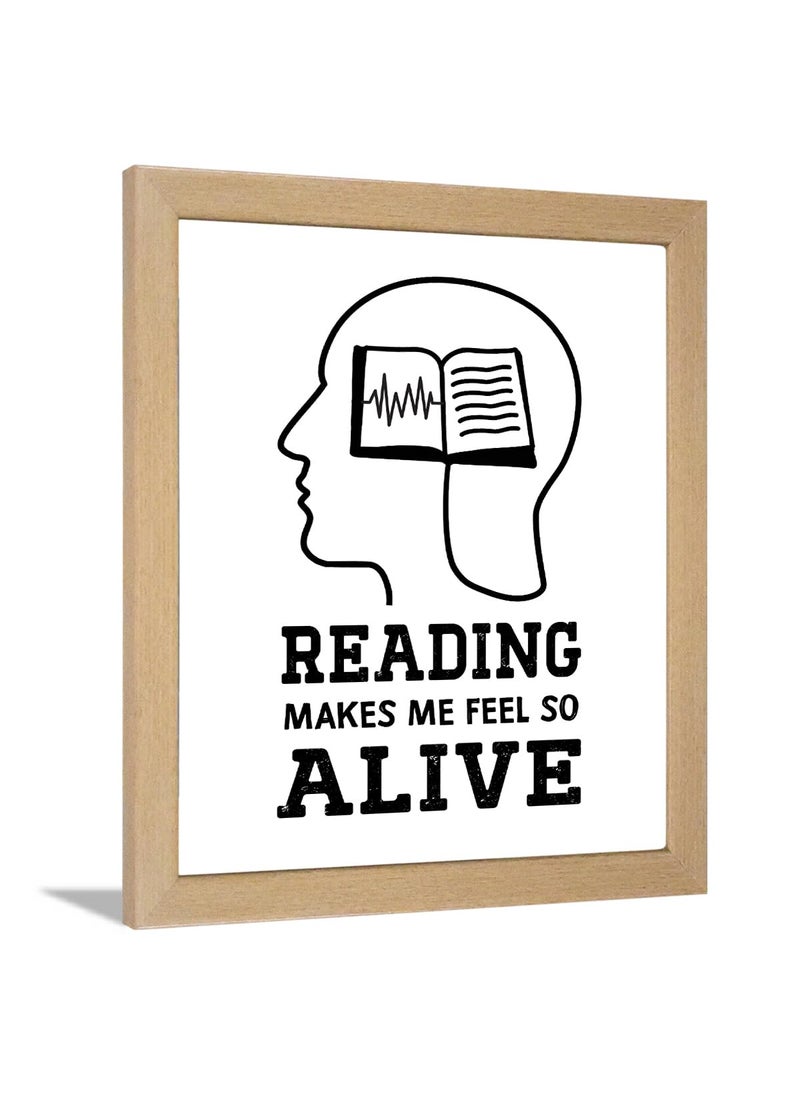 Chaka Chaundh Chaka Chaundh Book Quotes Wall Frames Reading Quotes Frame Book Quotes Poster Libraries Wall Art Frame 14 X 11 Inches 