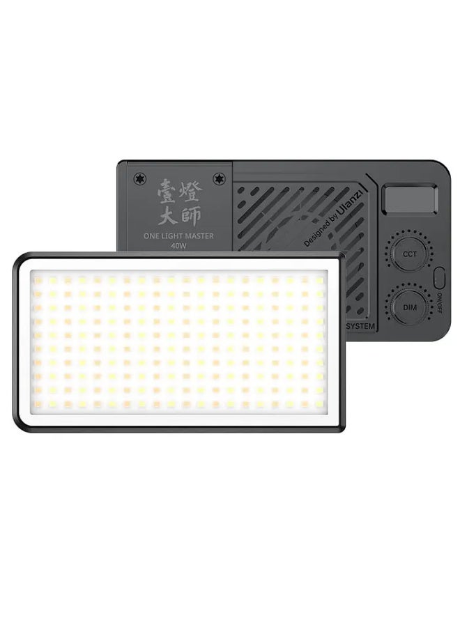 Ulanzi 40W Portable Video Light | Bi-Color LED for Photo & Video - Image 1