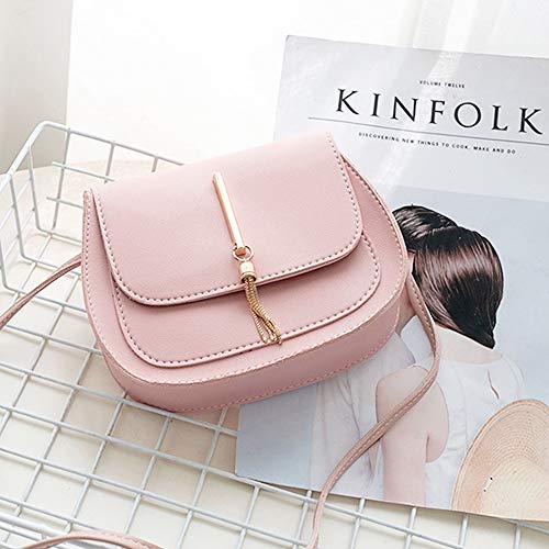 JienClound Little Girl's Purse Crossbody Purse Shoulder Bag Girls Over 12 Years Old (Pink) - Image 5