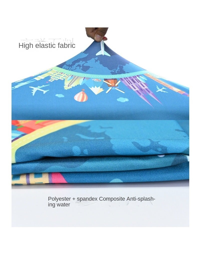 Y&D Kuromi Luggage Cover, Water-Washable Suitcase Cover, Spandex Elastic Luggage Protective Covers Travel Accessories Suitable for 18-32 Inch Trolley Case for Business Trip School Daily Using - Image 2