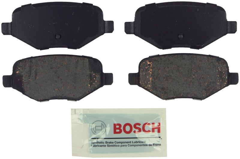BOSCH BE1377 Blue Ceramic Disc Brake Pad Set - Compatible With Select Ford Edge, Explorer, Flex, Taurus; Lincoln MKS, MKT, MKX; REAR - Image 3