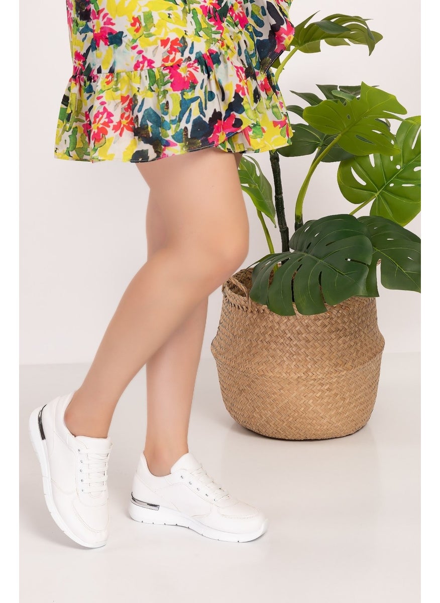 Nur Ortopedi White Orthopedic Sports Shoes  - Image 2
