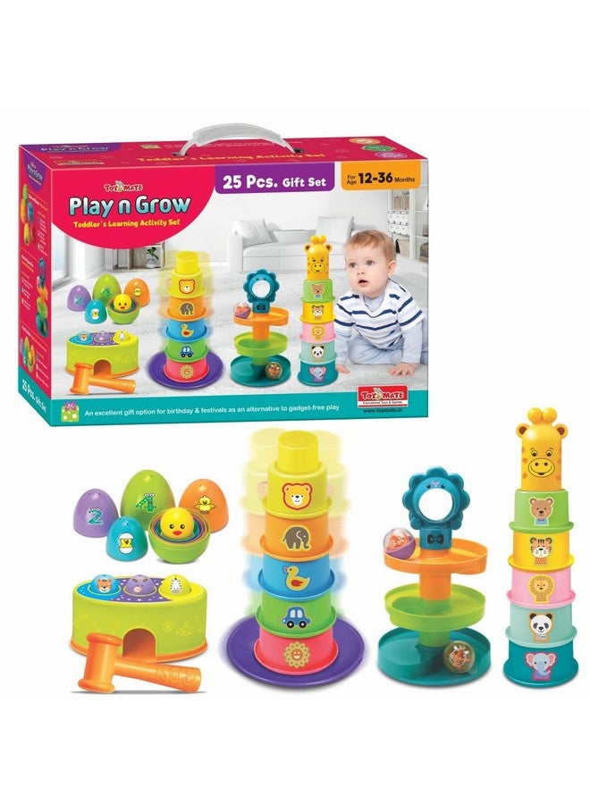 toymate Play N Grow - A 5-In-1 Toddlers Learning Activity Gift Set That Develops Fine Motor Skills And Reasoning Skills For 12 Months And Above, Multicolor - Image 1