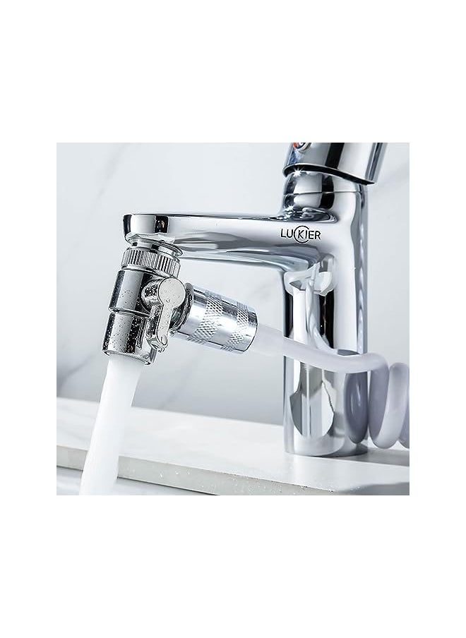 The Bros Bidet/Shattaf Sprayer Toilet Sprayer for Travel, High Pressure Shatafa Kit with 3meters Hose and Universal Adapter for Taps Diameter 13-24mm. Suitable for home/hotel/bathroom  - Image 4