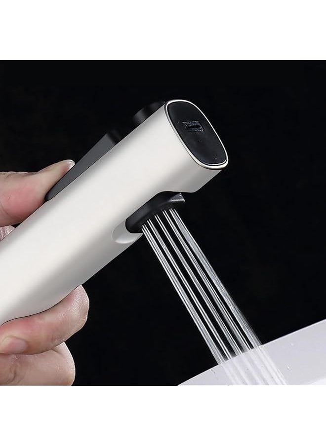 The Bros Bidet/Shattaf Sprayer Toilet Sprayer for Travel, High Pressure Shatafa Kit with 3meters Hose and Universal Adapter for Taps Diameter 13-24mm. Suitable for home/hotel/bathroom  - Image 1
