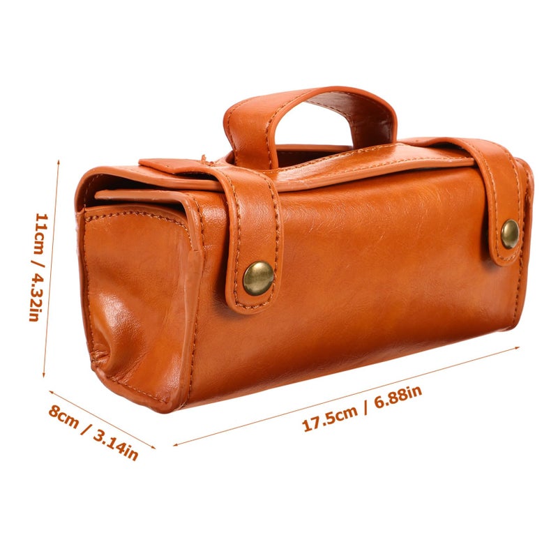 Large Capacity Water Resistant PU Travel Toiletry Bag For Men With Multiple Compartments - Image 3