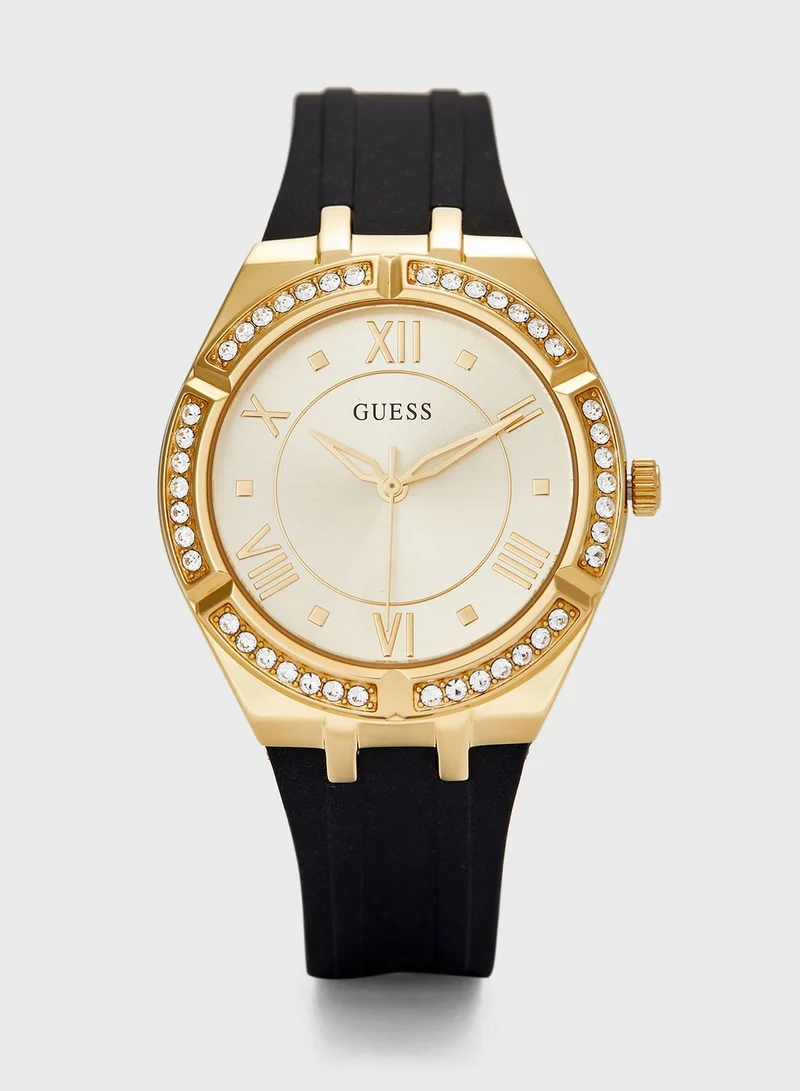 GUESS Crystal Dial Analog Watch