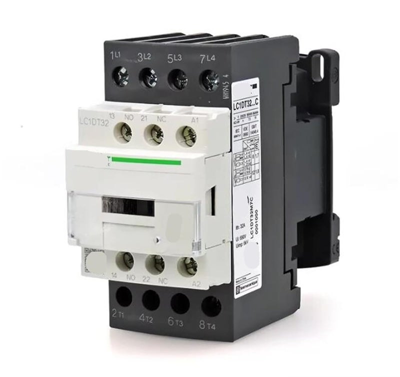 LC1DT25M7C 220VAC 4 قطب كونتاكتور 25A LC1DT25B7C E7C F7C M7C Q7C LC1DT25BDC EDC FDC MDC 1 قطعة - Image 2