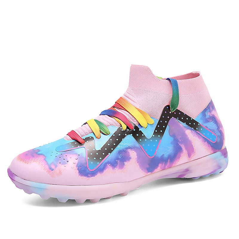 Football Shoes Boys And Girls Children Teenagers Students Tf Broken Nails Artificial Lawn Competition Training Shoes - Image 5