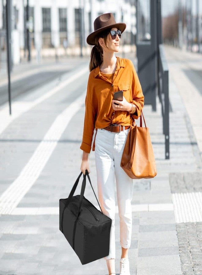 GLOW WINGS حقيبة سفر رياضية من Glow Wings، مقاس 24×12×12 بوصة، حقيبة سفر كبيرة مزودة بحزام لعربة، حقيبة سفر متينة مقاومة للماء بسحاب، مناسبة لعطلات نهاية الأسبوع أو الرحلات الليلية للرجال - Image 5