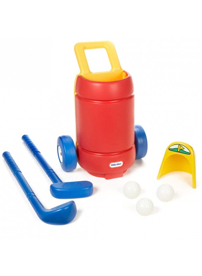 Little Tikes TotSports Easy Hit Golf Set + 3 balls + 2 clubs