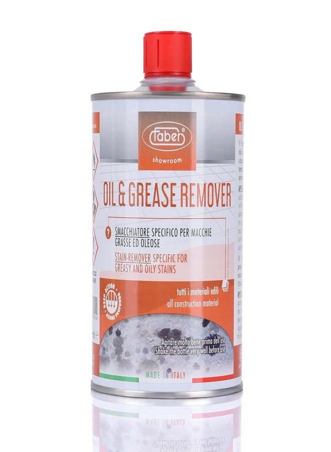 FABER Oil & Grease Stain Remover - Marble & Granite Cleaner - Easy to Use on Vertical Surfaces - Fast Acting Specific for Greasy and Oily Stains - Oil Spot Driveway Remover - 500ML - Image 1