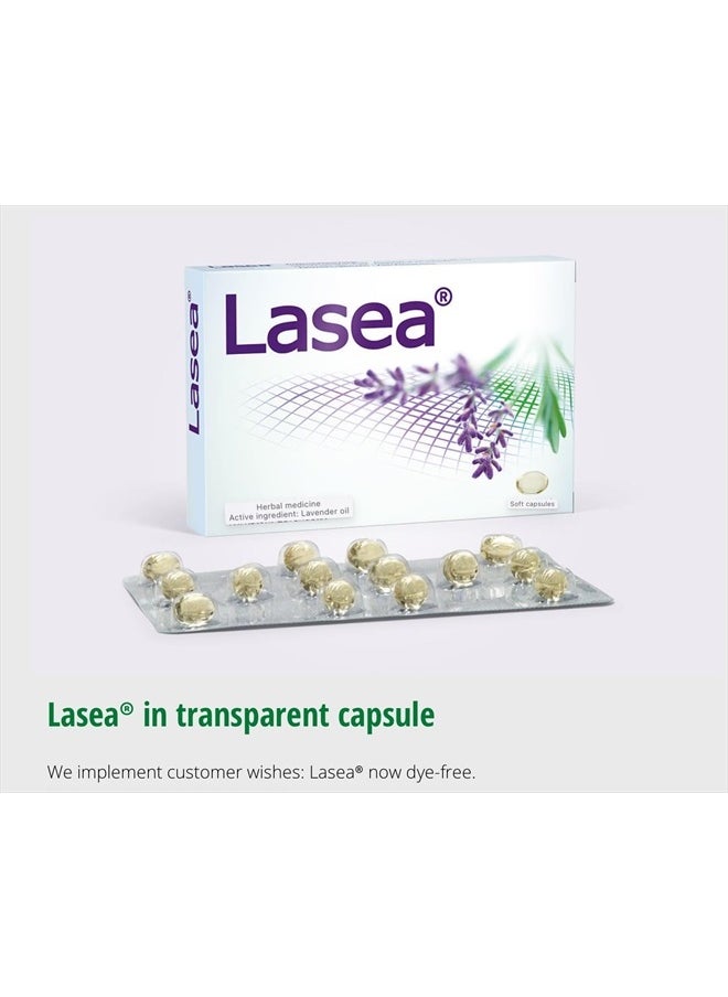 Lasea - Liquid Capsules 14ct Silexan Lavender Heals Anxious Thoughts Inner Unrest and Spinning Thoughts - Image 1