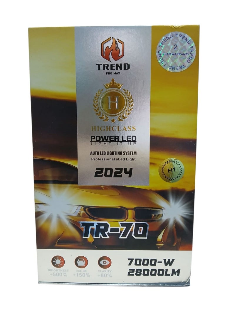 TREND PRO MAX POWER LED TR-70 H1 Car Headlight Bulb - Image 1