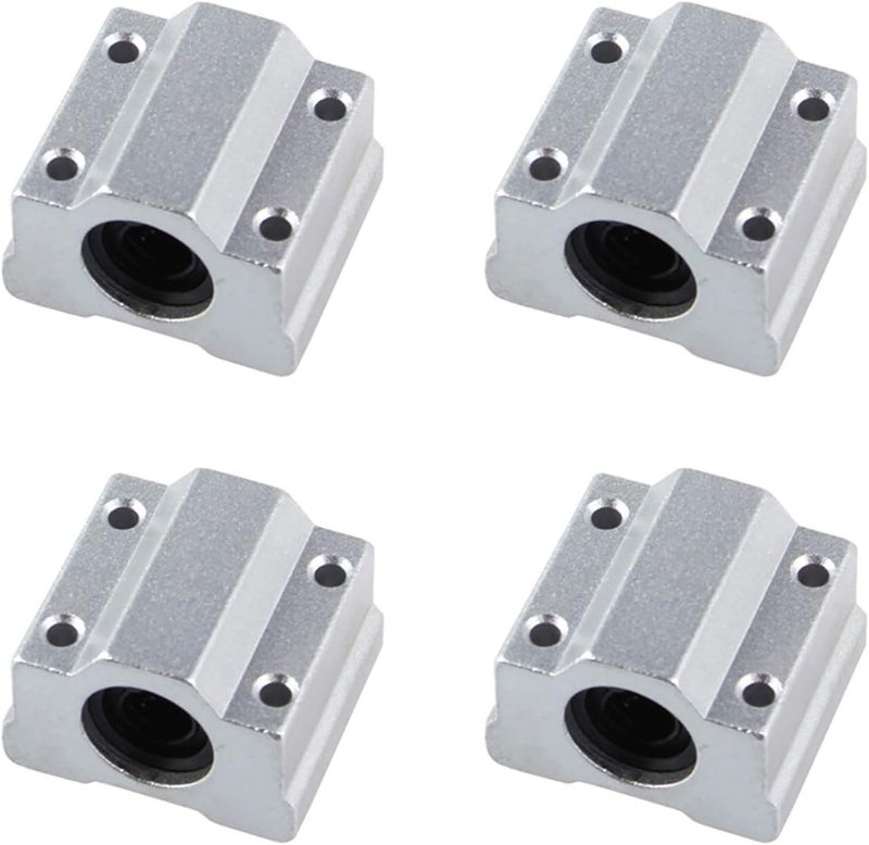 SCS16UU Linear Motion Bushing Slide Block For CNC 3D Printer Professional 4PCS Set - Image 1