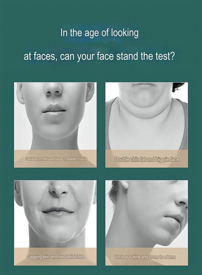 Generic Reusable V Shape Lift Mask - Breathable V Shape Lift Straps - Face Slimming Straps for Men and Women - Chin Straps for Skin Elasticity and Tightening Support  - Image 4