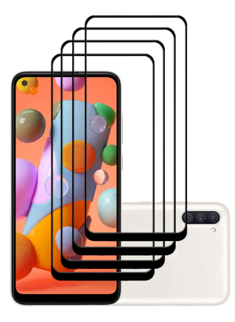 أكاليكس 4 قطع، حماية شاشة، لهاتف سامسونج جالاكسي A11، جودة ممتازة. - Image 1