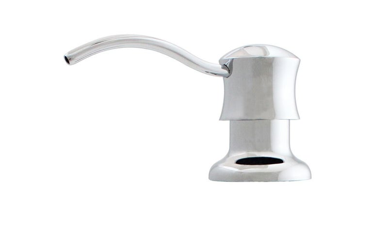 Keeney K612PC Premium Style Soap or Lotion Dispenser with Large Capacity Bottle 16 oz Polished Chrome