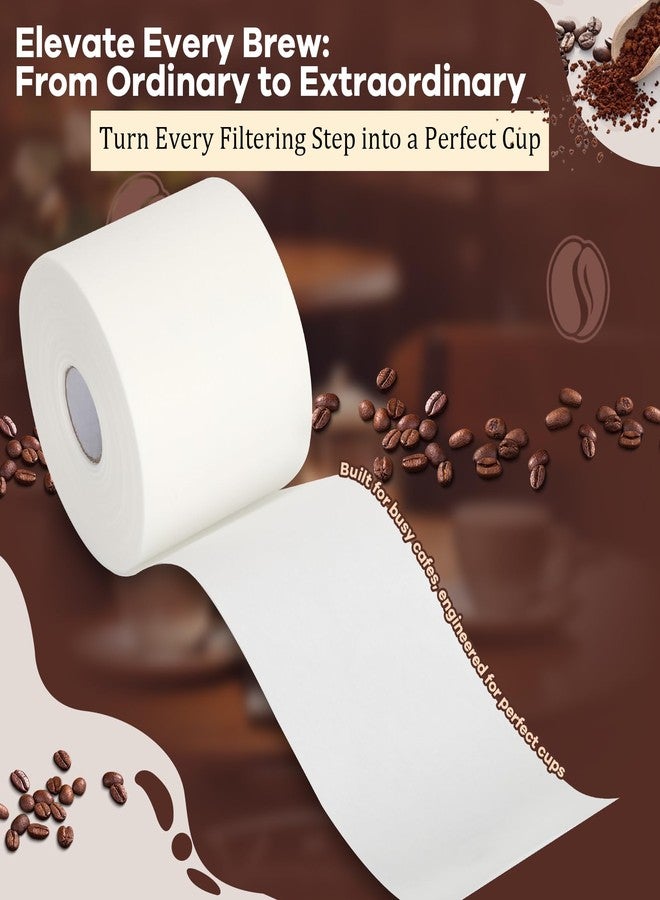 Saree Filter Paper Roll 50766.0001 Replacement, Fit Bunn Sure Immersion & Bunn-O-Matic Commercial Coffee Brewer, White, 1 Pack - Image 3
