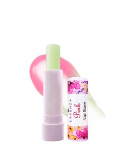Lavenza pH Based Natural Pink Lipstain and Lip Balm  2in1 Long Lasting PINK shade Nourishing  Water Proof Vegan With Grapeseed Oil and Plant Butters  Filler and Synthetic Base FREE   5 gm