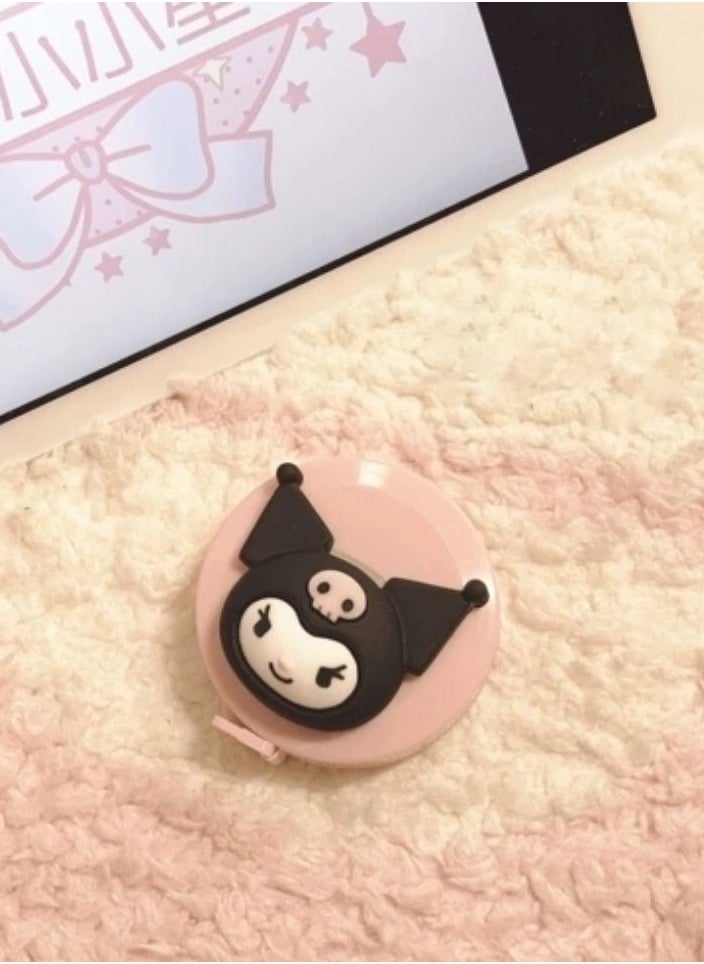 Generic - Kuromi Tape Measure,Automatic Expansion up to 1.5 Meters Pink - Image 1