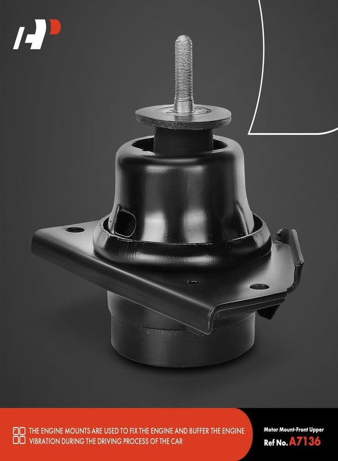 A-Premium 3PCS Front Rear Engine Motor Mount Set Compatible with Hyundai Accent & Kia Rio Rio5 2006 2007 2008 2009 2010 2011, L4 1.6L Petrol, Replace# 218101E000, 218101G000 - Image 5